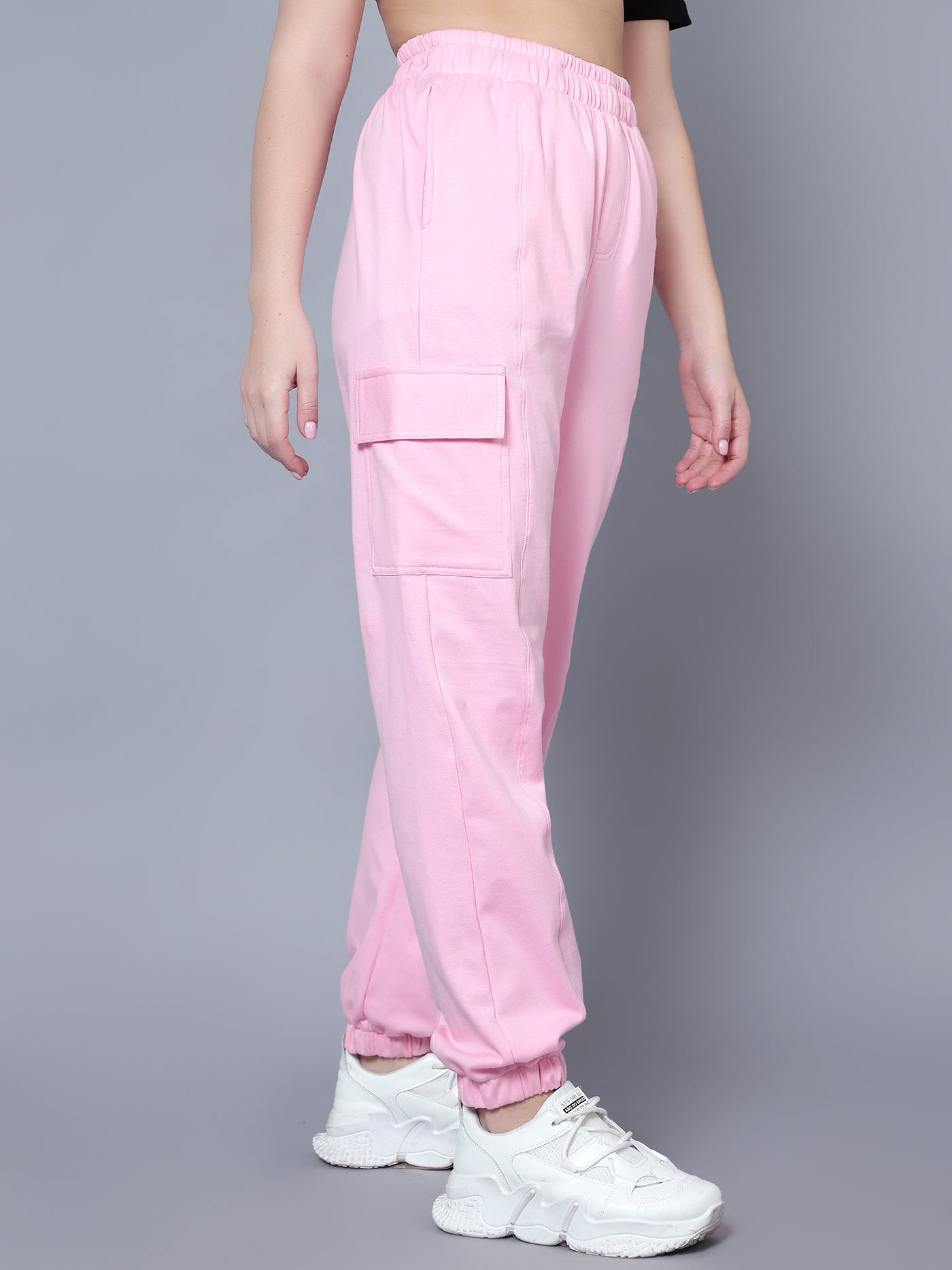 Parachute Cargo Trousers, Dusty Pink – SourceUnknown